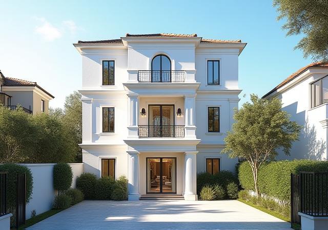 Elegant Eastbourne seafront townhouse exterior